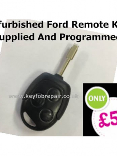 Refurbished Ford Remote Key Programmed To Your Car